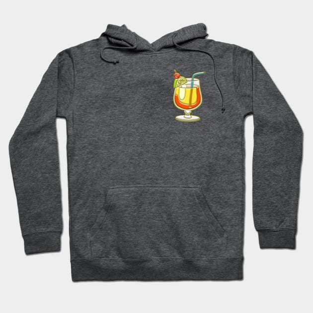 Cocktail Hoodie by Nerdpins